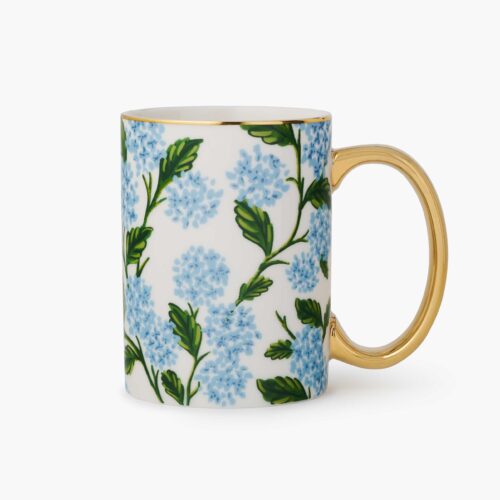 Porcelain Mug - Hydrangea