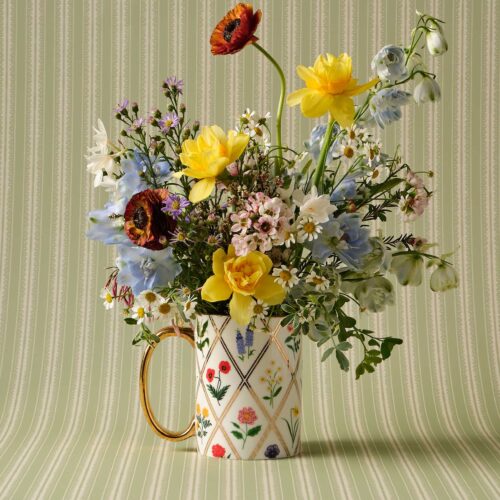 Alternative view of Porcelain Mug - Garden Study