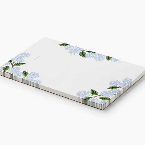 Alternative view of Large Memo Notepad - Hydrangea