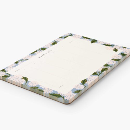 Alternative view of Weekly Desk Pad - Hydrangea