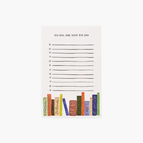 Checklist Notepad - To Do or Not To Do