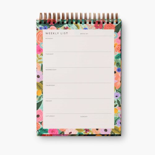 Alternative view of Desktop Weekly Planner - Garden Party