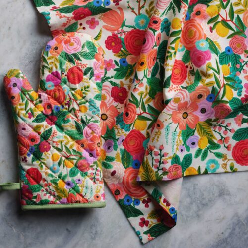 Alternative view of Oven Mitt - Garden Party