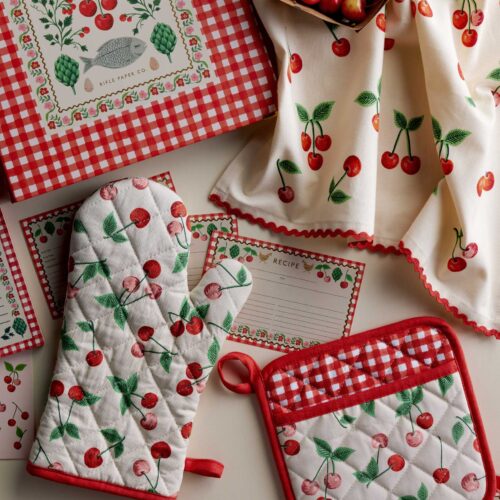 Alternative view of Pot Holder - Cherries
