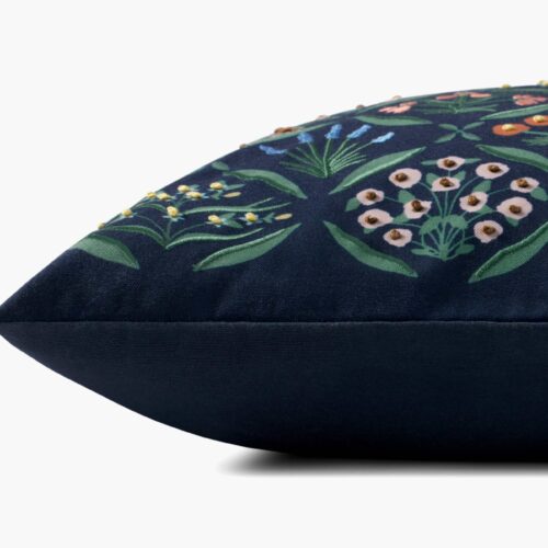 Alternative view of Estee Embroidered Pillow - Navy