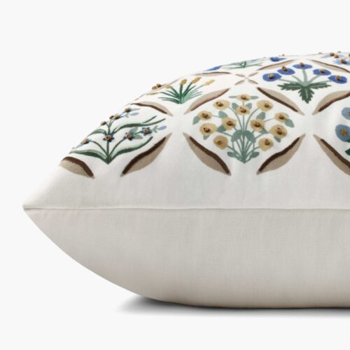Alternative view of Estee Embroidered Pillow - Cream