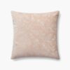 Colette Embroidered Pillow - Blush