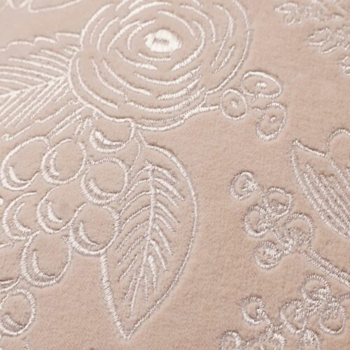 Alternative view of Colette Embroidered Pillow - Blush