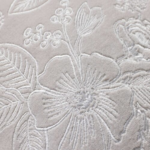 Alternative view of Colette Embroidered Pillow - Grey