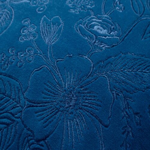 Alternative view of Colette Embroidered Pillow - Blue