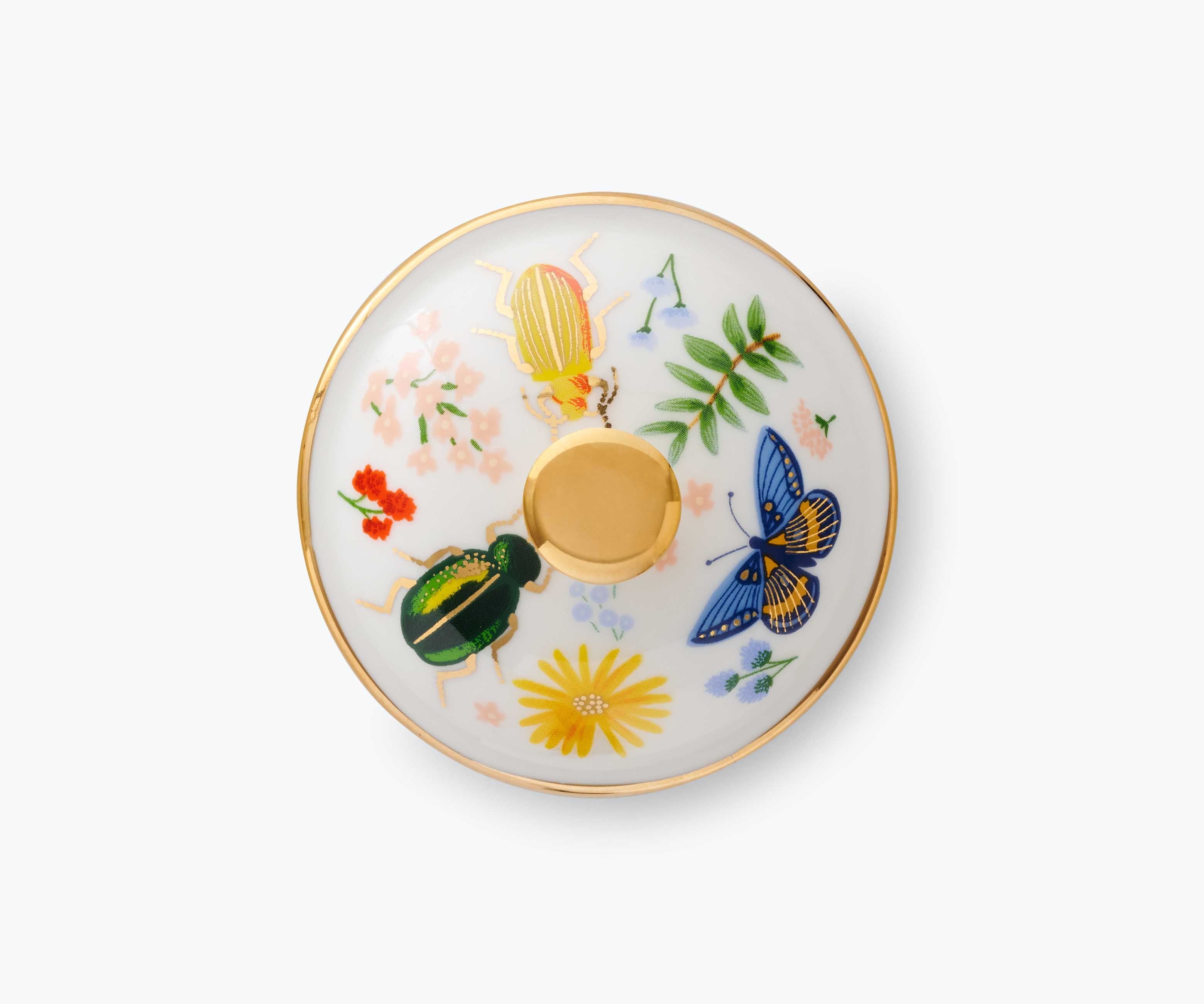 Round Porcelain Box - Curio - Image 3