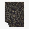Aviary Peel & Stick Wallpaper Sample - Metallic Gold & Black