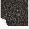 Aviary Peel & Stick Wallpaper - Metallic Gold & Black