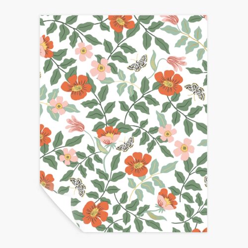 Primrose Peel & Stick Wallpaper Sample - Rose & Cream