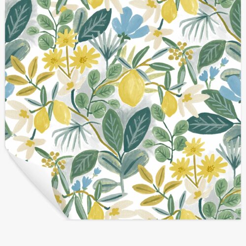 Amalfi Peel & Stick Wallpaper - Blue & Green