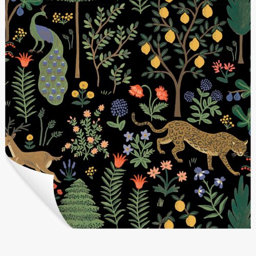 Menagerie Peel & Stick Wallpaper - Black
