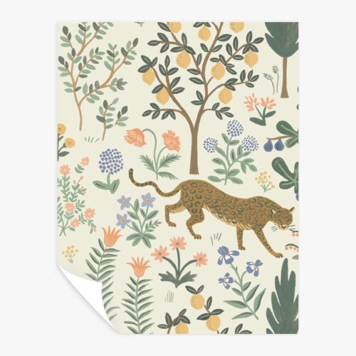 Menagerie Peel & Stick Wallpaper Sample - Cream