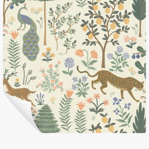 Menagerie Peel & Stick Wallpaper - Cream