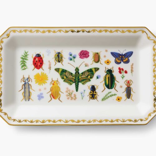 Porcelain Large Catchall Tray - Curio