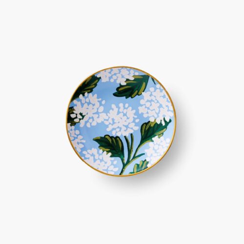 Porcelain Ring Dish - Hydrangea