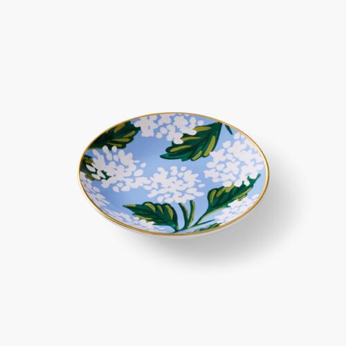 Alternative view of Porcelain Ring Dish - Hydrangea
