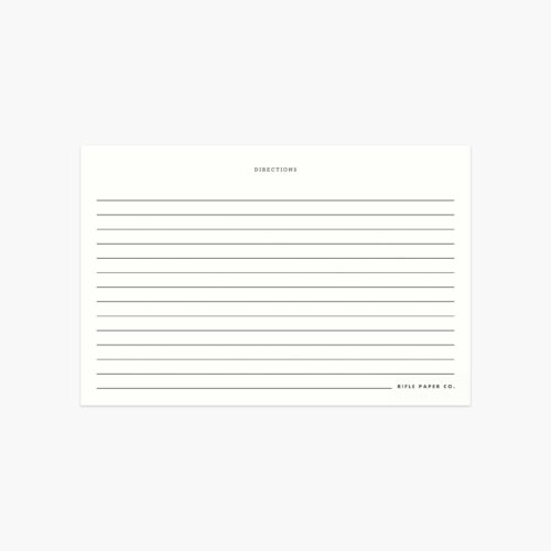Alternative view of Recipe Cards - Charcoal Spoon
