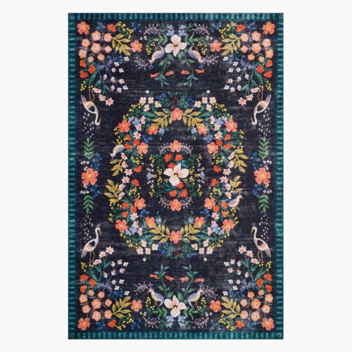 Palais Luxembourg Printed Rug - Navy