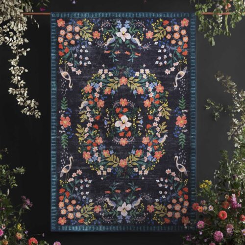 Alternative view of Palais Luxembourg Printed Rug - Navy