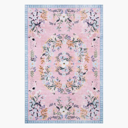 Palais Luxembourg Printed Rug - Rose