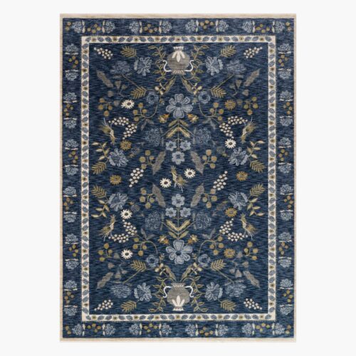 Kismet Amphora Power-Loomed Rug - Navy