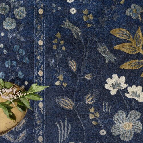 Alternative view of Kismet Amphora Power-Loomed Rug - Navy