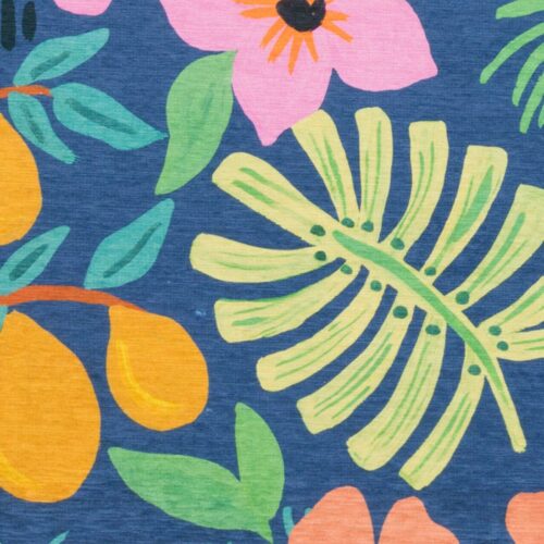 Alternative view of Veranda Terracotta Indoor/Outdoor Rug - Blue