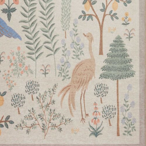 Alternative view of Menagerie Les Fauves Printed Rug - Cream