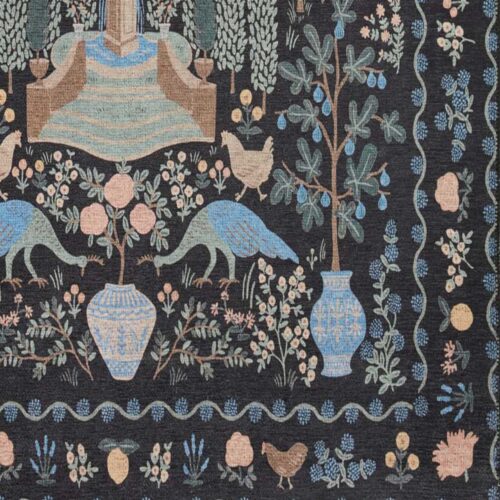 Alternative view of Menagerie Camont Printed Rug - Black