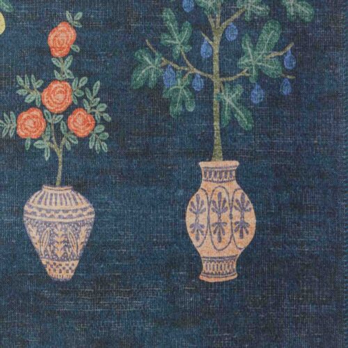 Alternative view of Atelier Topiary Non-Slip Rug - Indigo