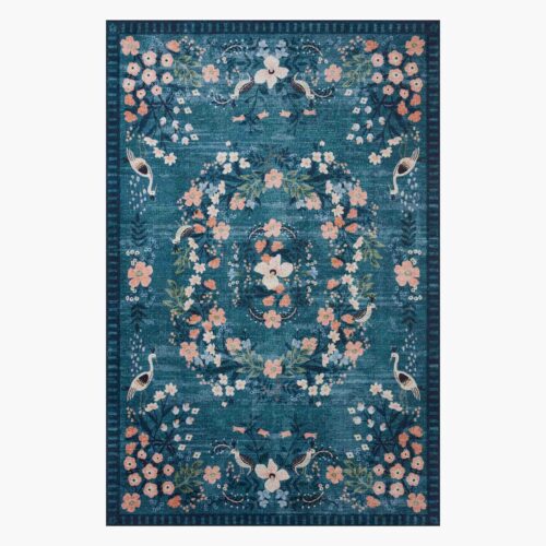 Palais Luxembourg Printed Rug - Teal