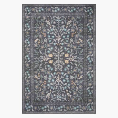 Maison Nightingale Power Loomed Rug - Black