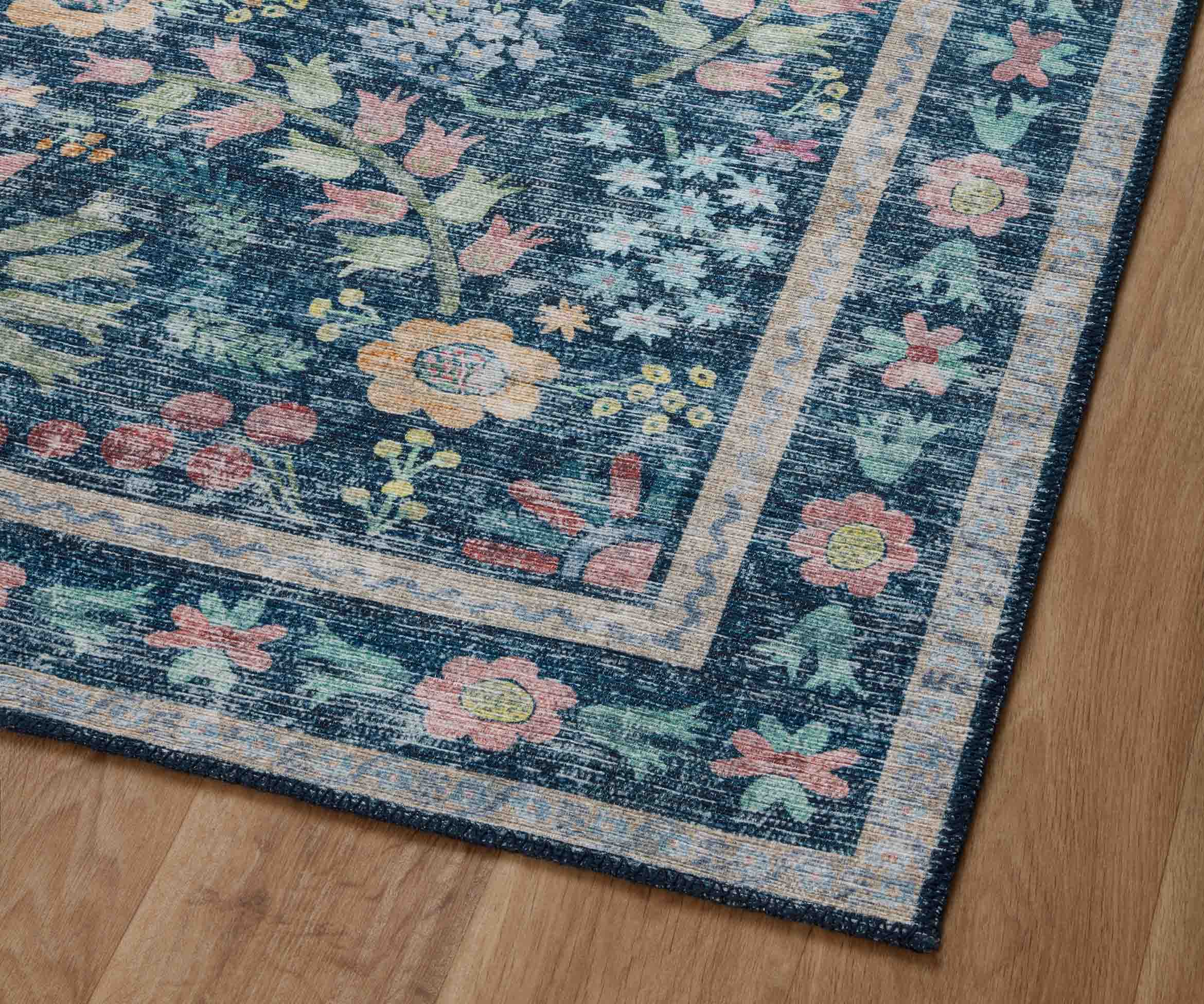 Maison Frances Power Loomed Rug - Blue Multi - Image 3