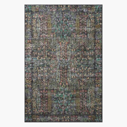 Maison Grove Power Loomed Rug - Charcoal