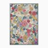 Perennial Garden Party Power Loomed Rug - Rose Multi