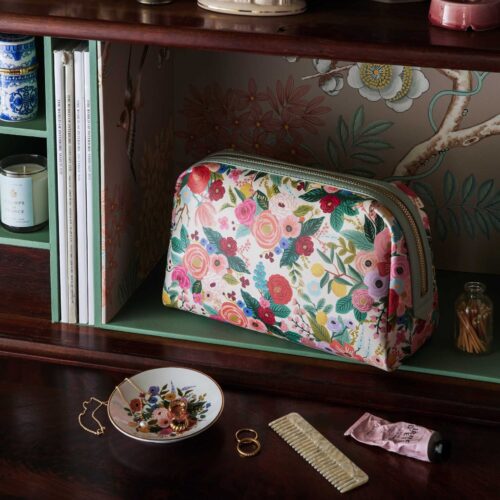 Alternative view of Large Cosmetic Pouch - Garden Party
