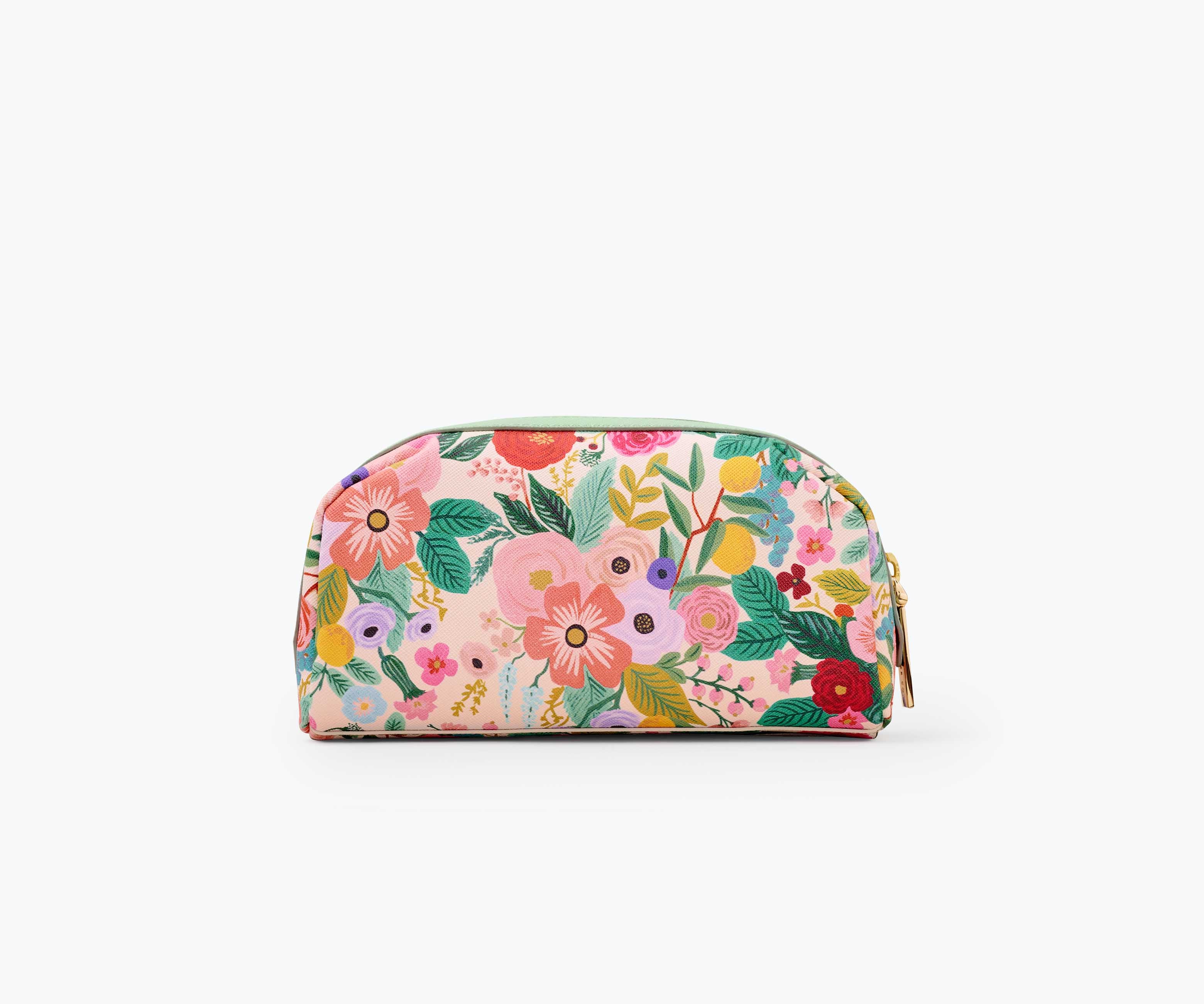 Small Cosmetic Pouch - Garden Party - Image 4