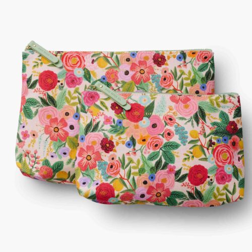 Zippered Pouch Set - Garden Party