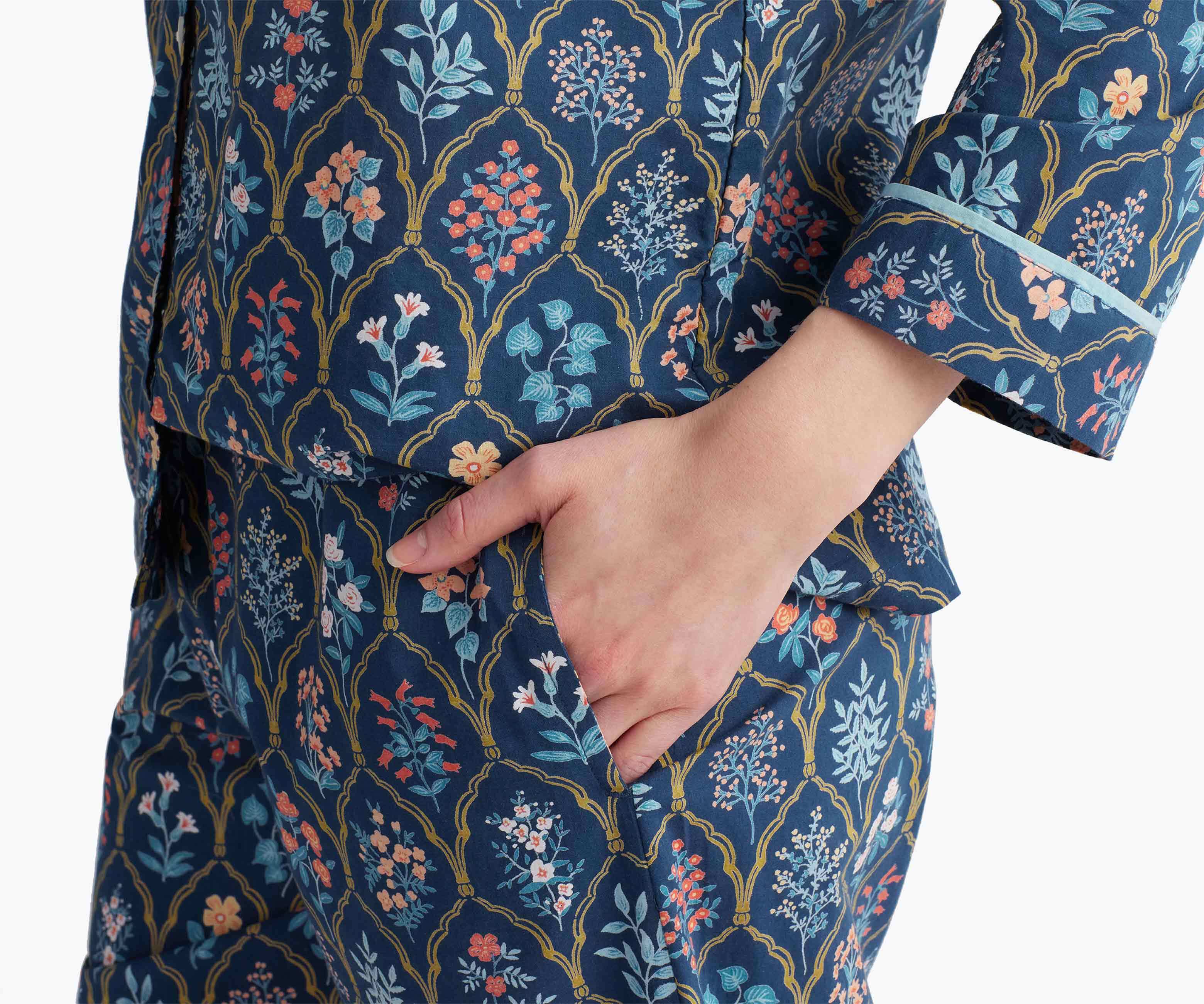 Voile Button Front Crop Set - Hawthorne - Image 4