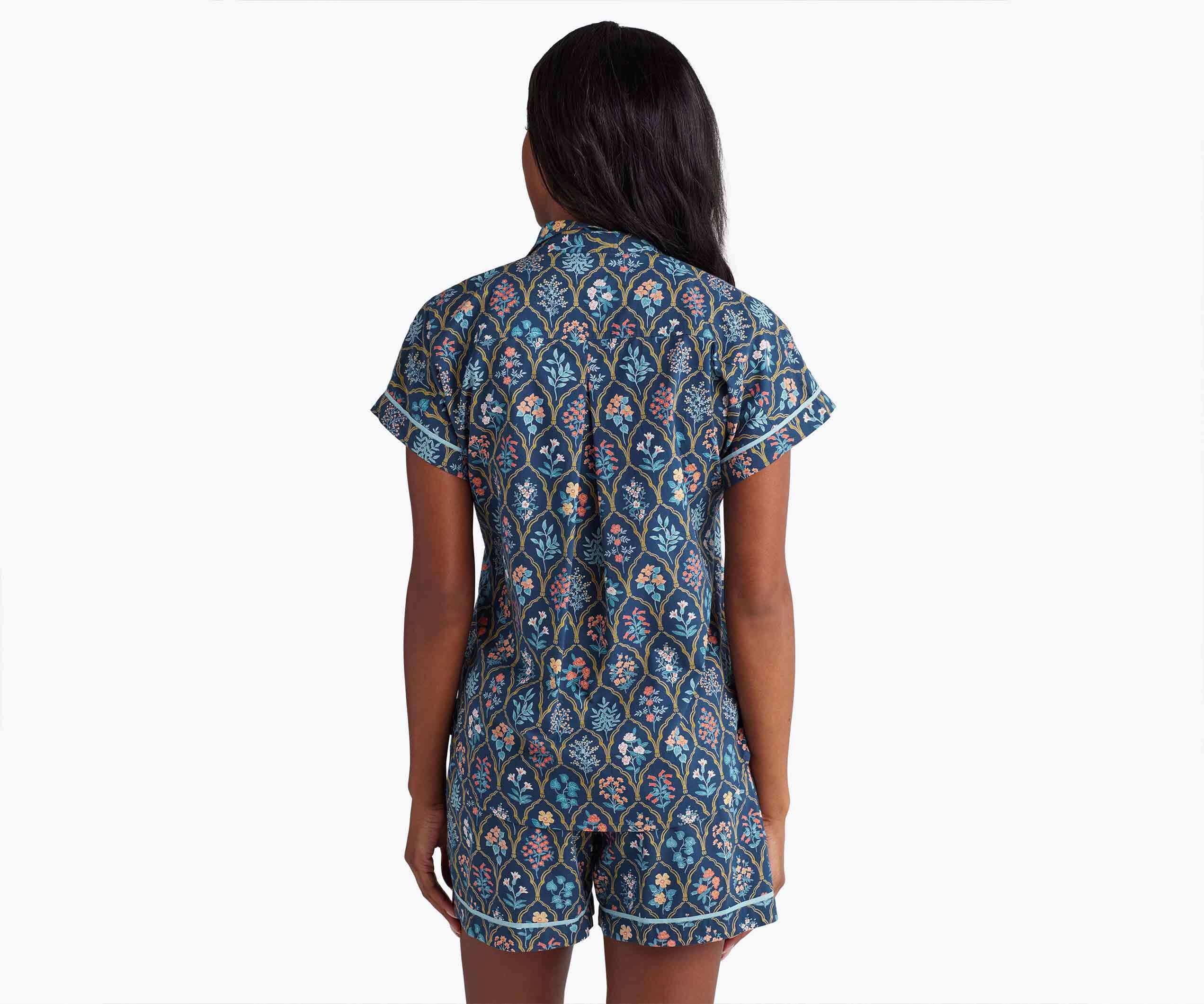 Voile Button Front Short Set - Hawthorne - Image 6