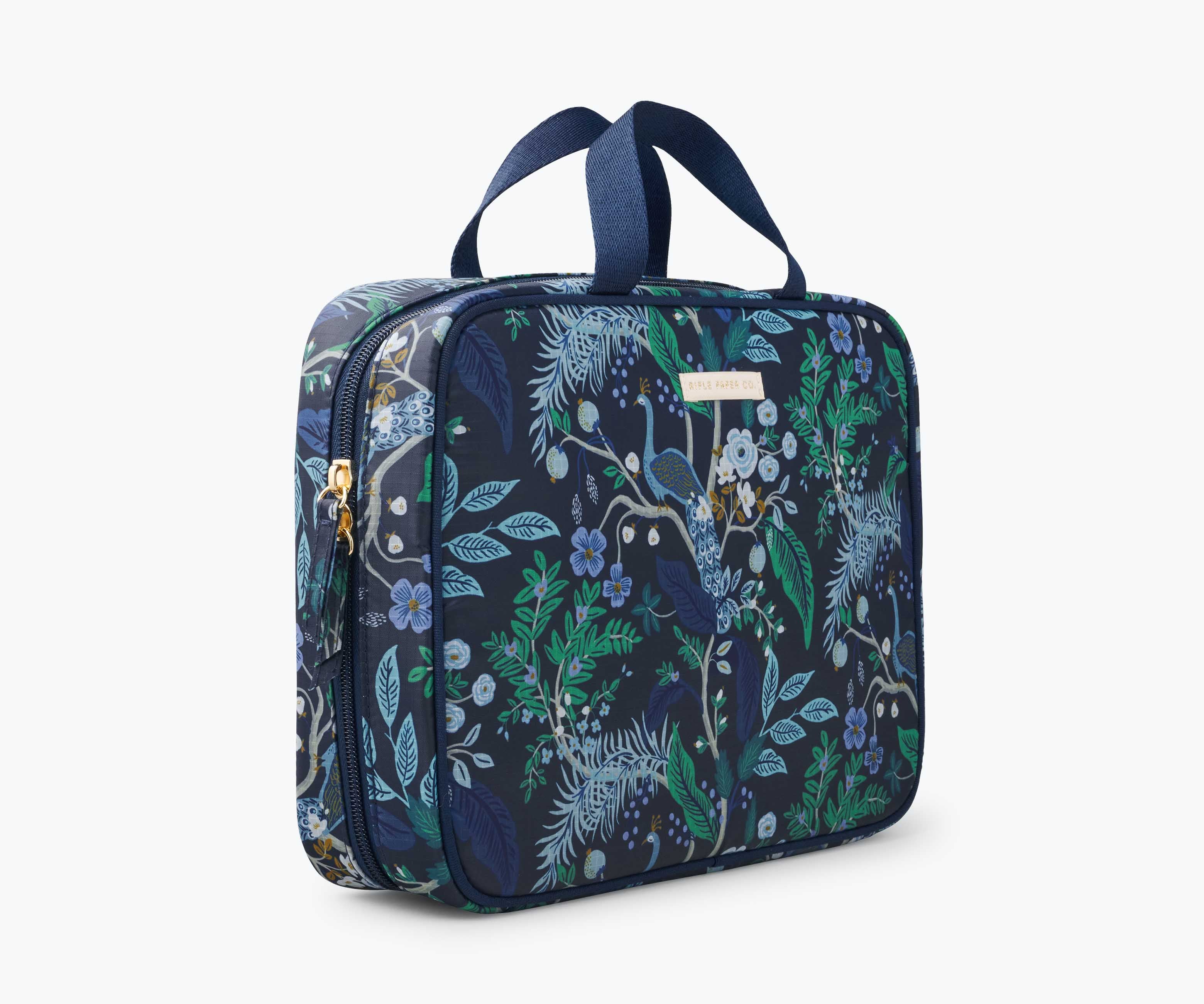 Travel Cosmetic Case - Peacock - Image 4