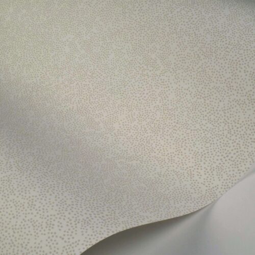 Alternative view of Champagne Dots Wallpaper Sample - Linen & White