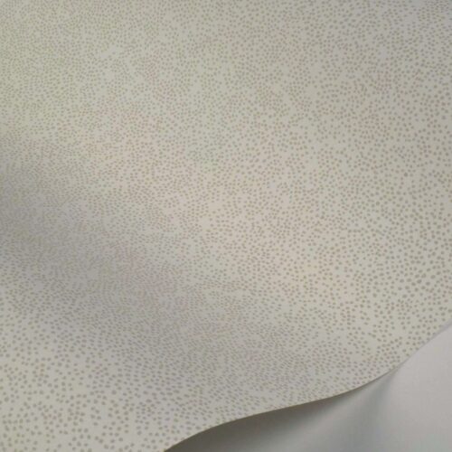 Alternative view of Champagne Dots Wallpaper - Linen & White