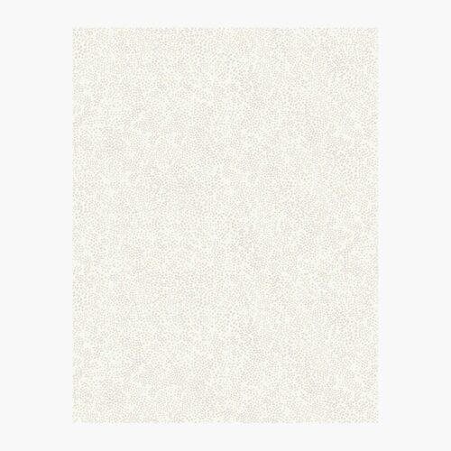 Champagne Dots Wallpaper Sample - Linen & White