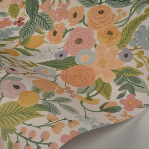 Alternative view of Garden Party Wallpaper Sample - Pastel Multi